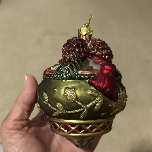 Fitz and Floyd Glass Ornament NIB - Picture 1 of 8